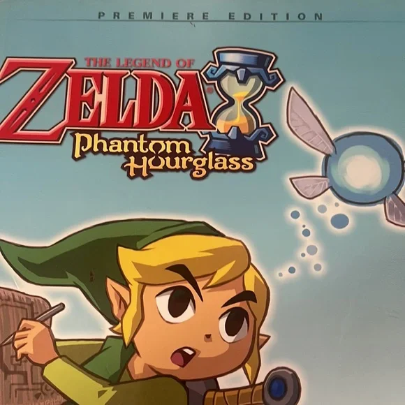 Nintendo The Legend of Zelda Phantom Hourglass Premiere Edition Book 2007 - Picture 3 of 5